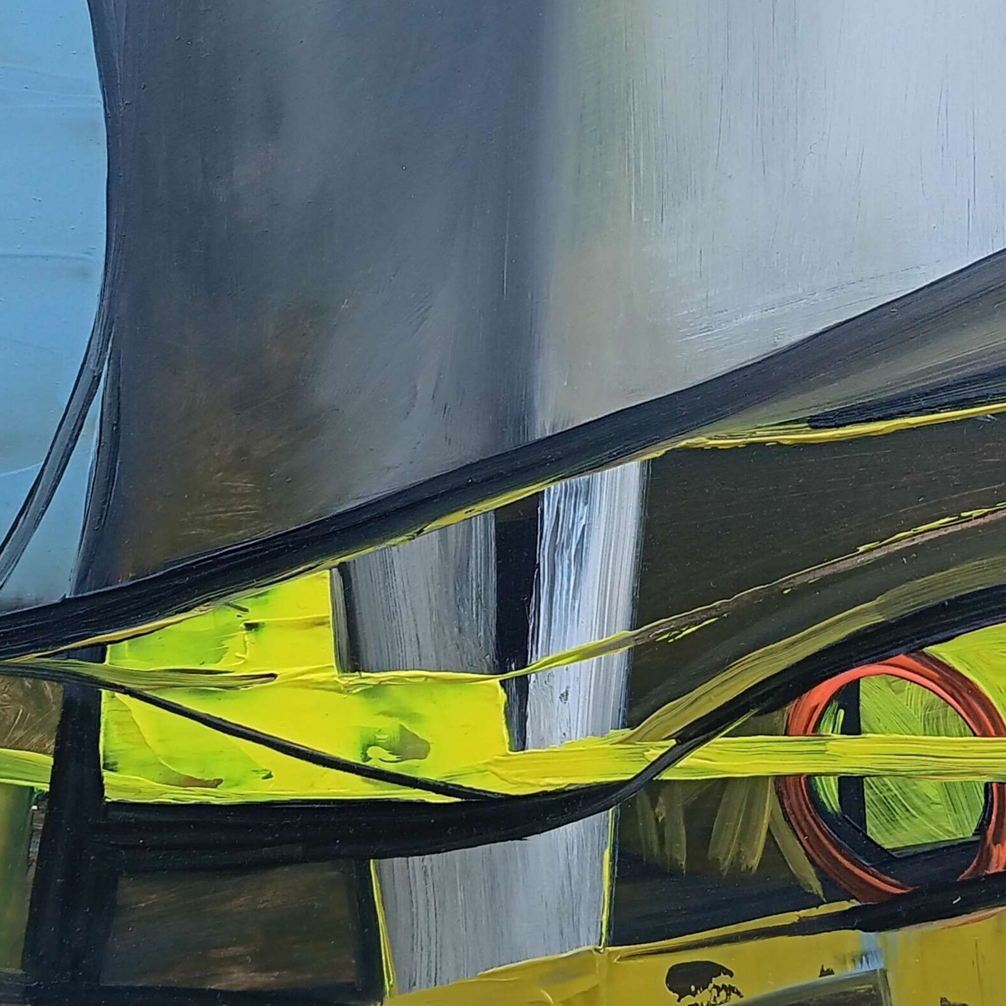 ABSTRACT LANDSCAPE IN OIL / IMPROVER / JAN 28TH / 10AM / 3HRS / BOURNEMOUTH