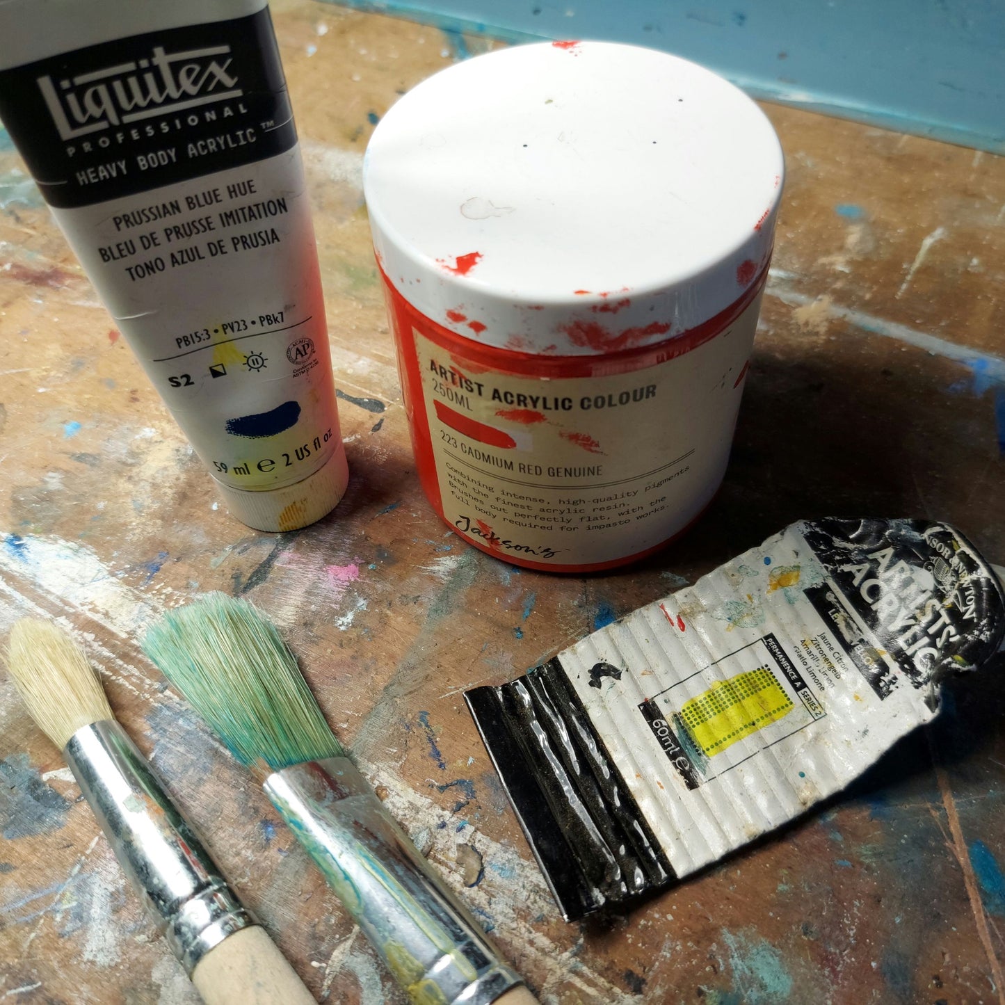 THE BASICS OF ACRYLIC PAINTING / BEGINNER / SUNDAY FEB 8TH / 10AM / 3HRS / BOURNEMOUTH