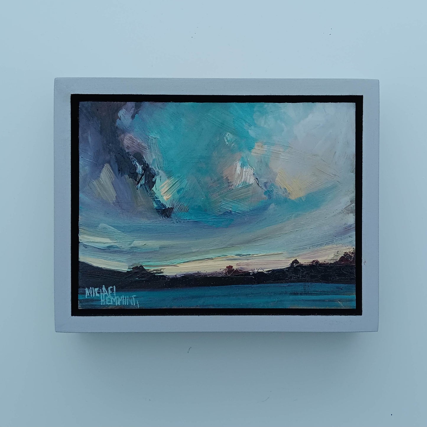 Summer Sky - oil painting