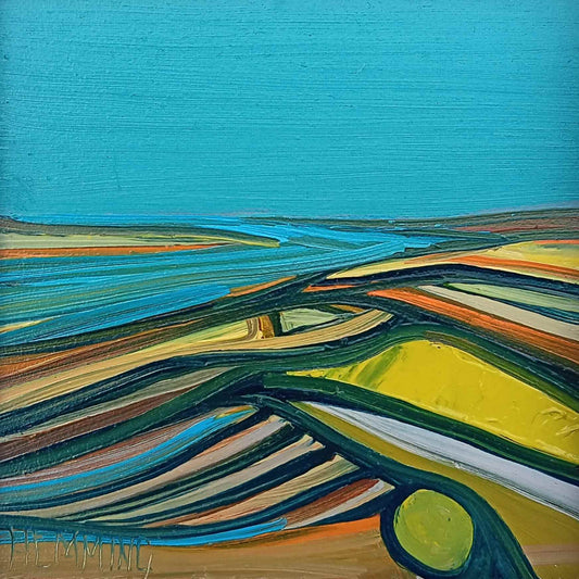 ABSTRACT LANDSCAPE IN ACRYLIC / BEGINNER / IMPROVER / SAT FEB 14TH / 1PM / 3HRS / BOURNEMOUTH