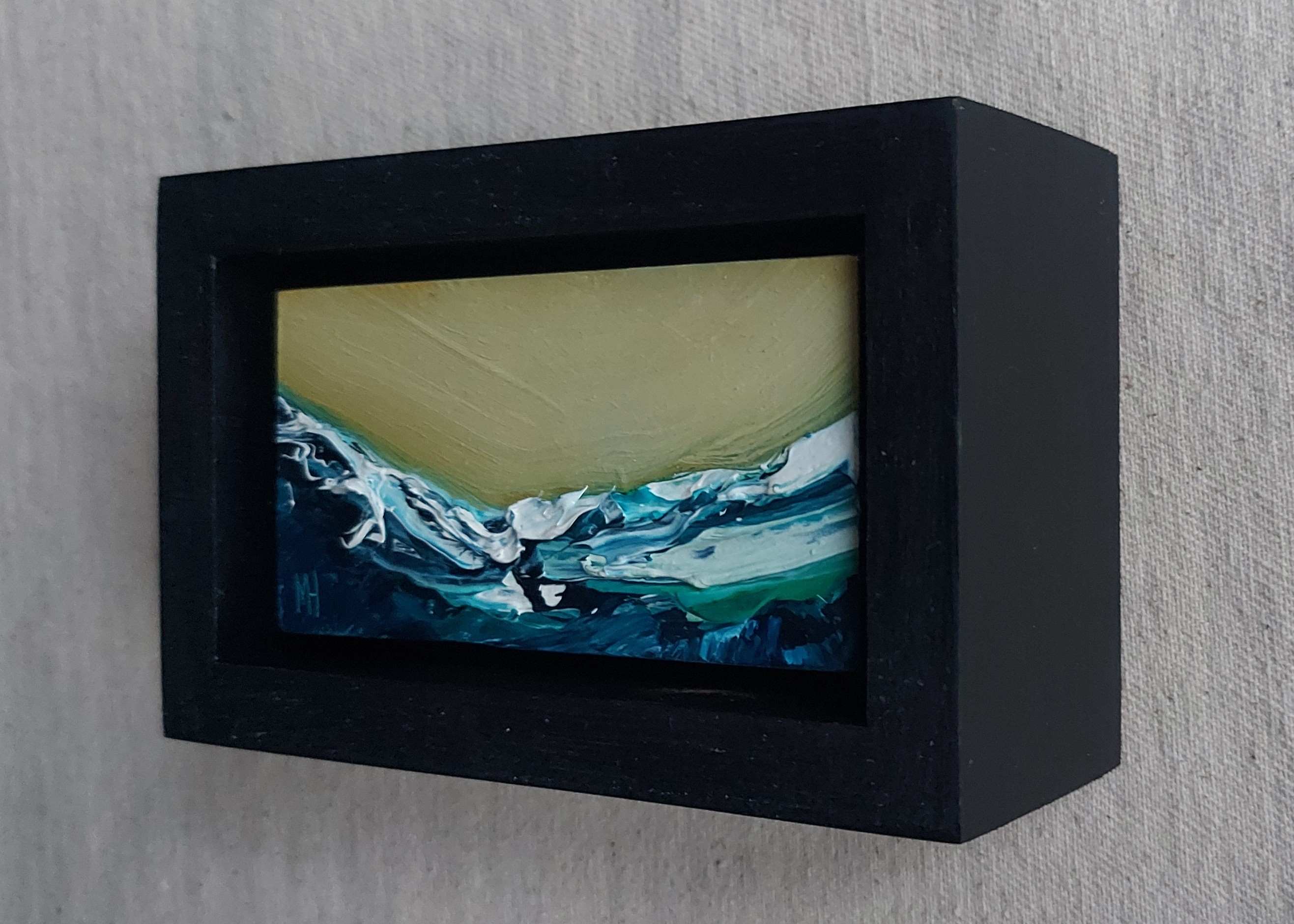 Painting 1548 (10 x 5cm) – Michael Hemming Artist