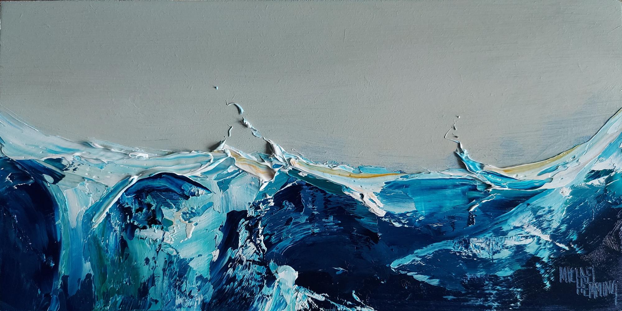 Painting 1562 (30 x 15cm) – Michael Hemming Artist