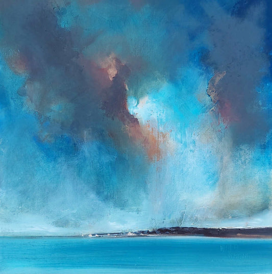 Painting Number 1588 Dust Cloud (40 x 40cm)