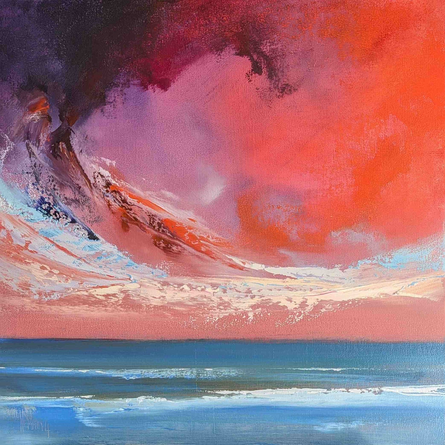 Fire In The Sky 40cm x 40cm