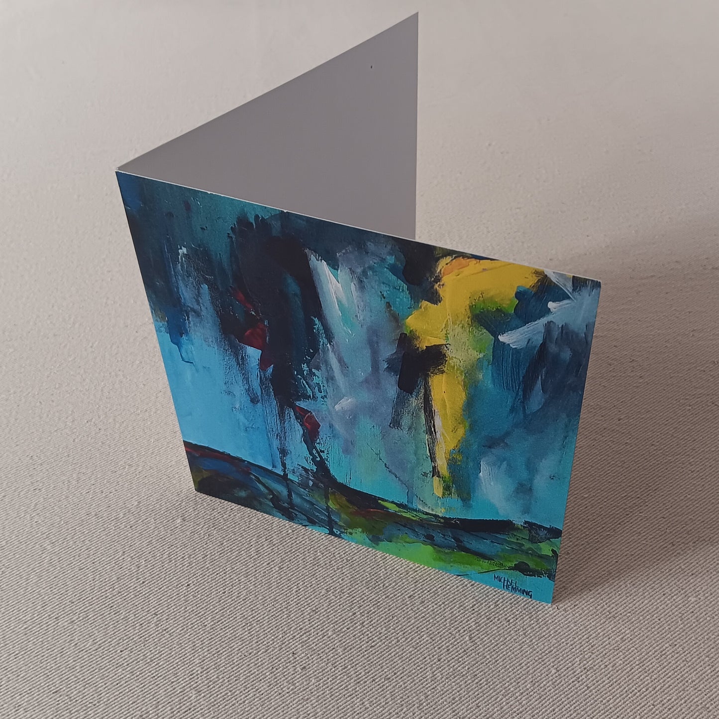 Greeting Card ‘Dripping Sky’