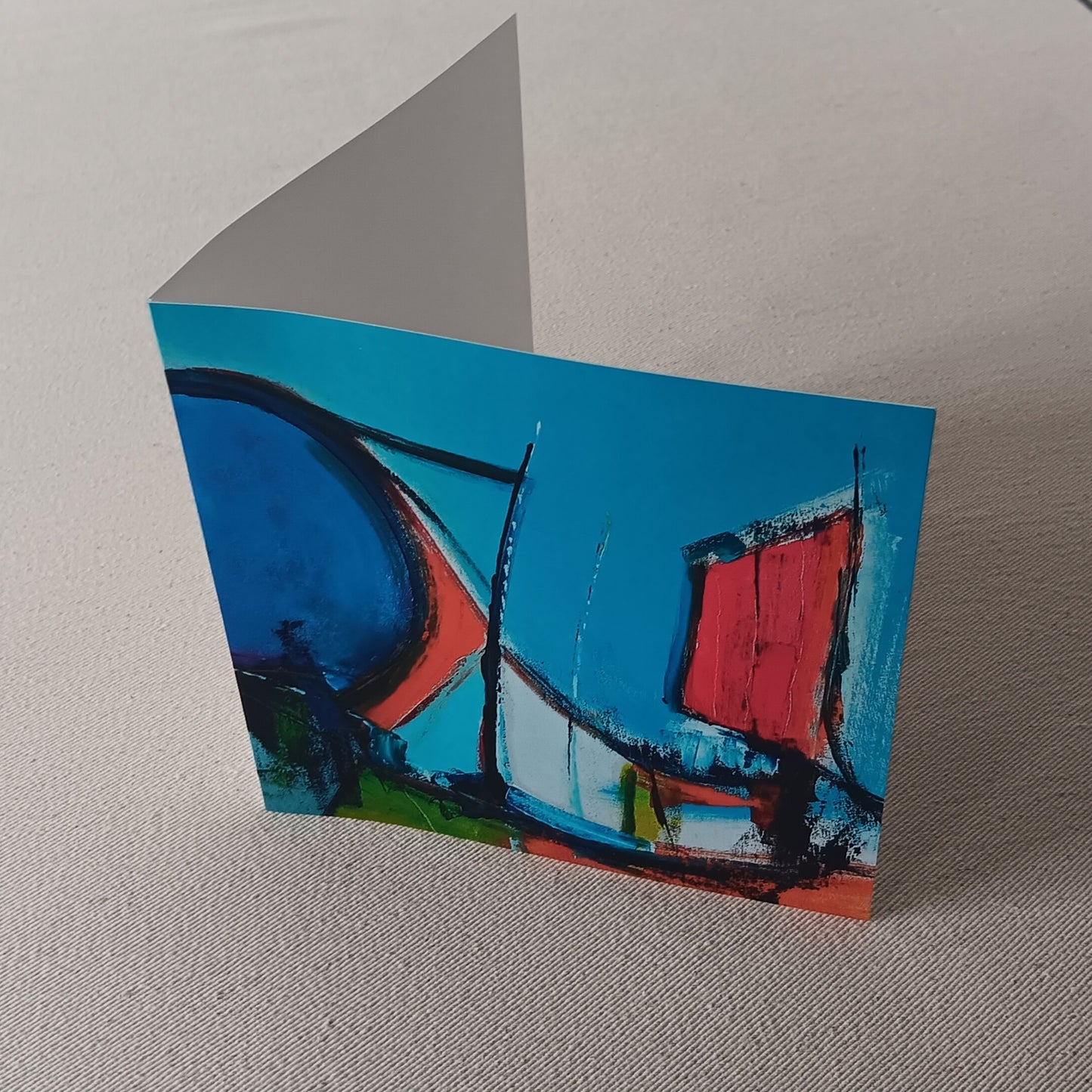 Greeting Card 'Red Sail'